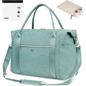 Travel Duffel Bag for Women Light Green